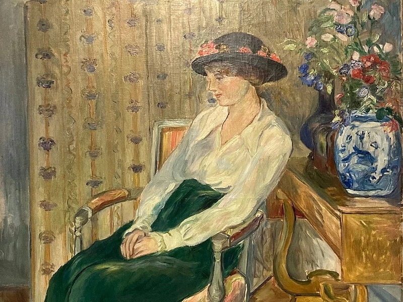 1867 - Paule Gobillard - La donna con il cappello